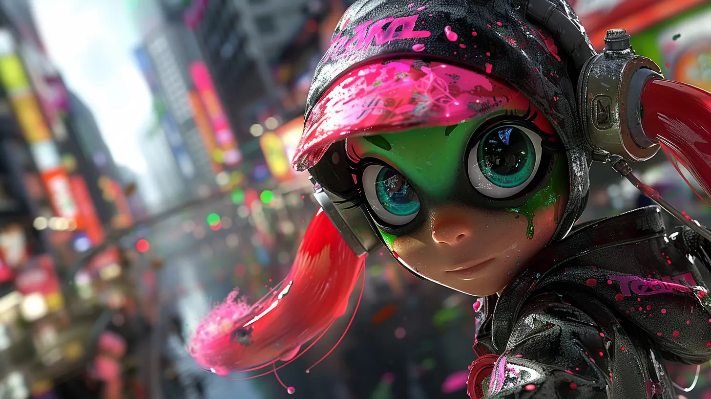Are the Inklings in Splatoon the Future of Humanity?