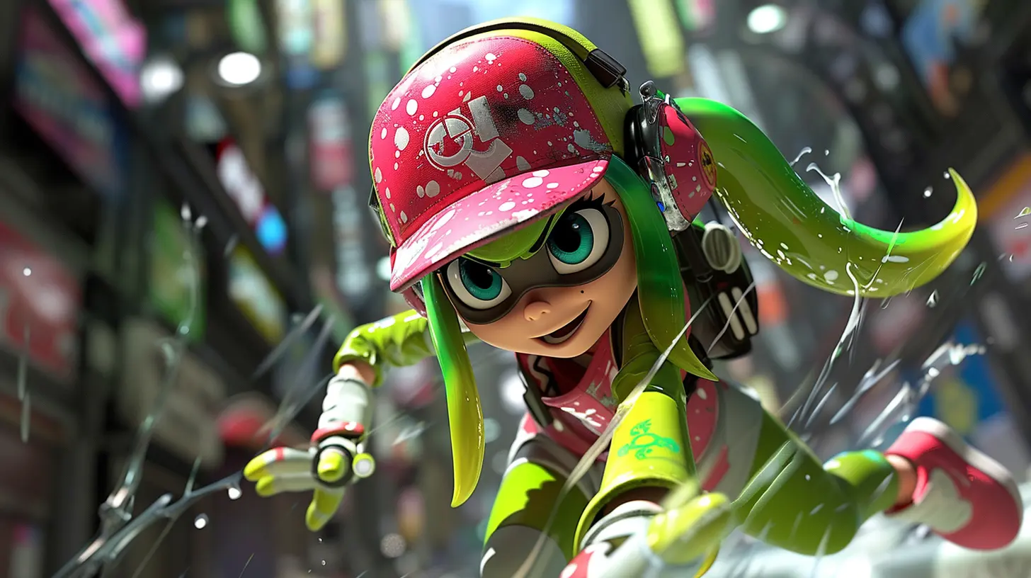 Are the Inklings in Splatoon the Future of Humanity?