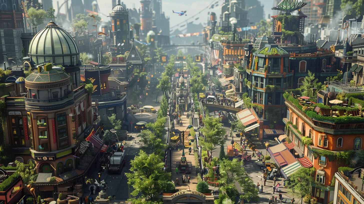 Creating a Living City: How to Populate Urban Spaces in Games