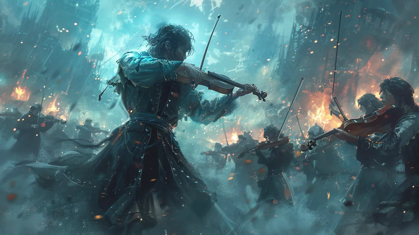 Exploring Orchestral Scores in Strategy Games