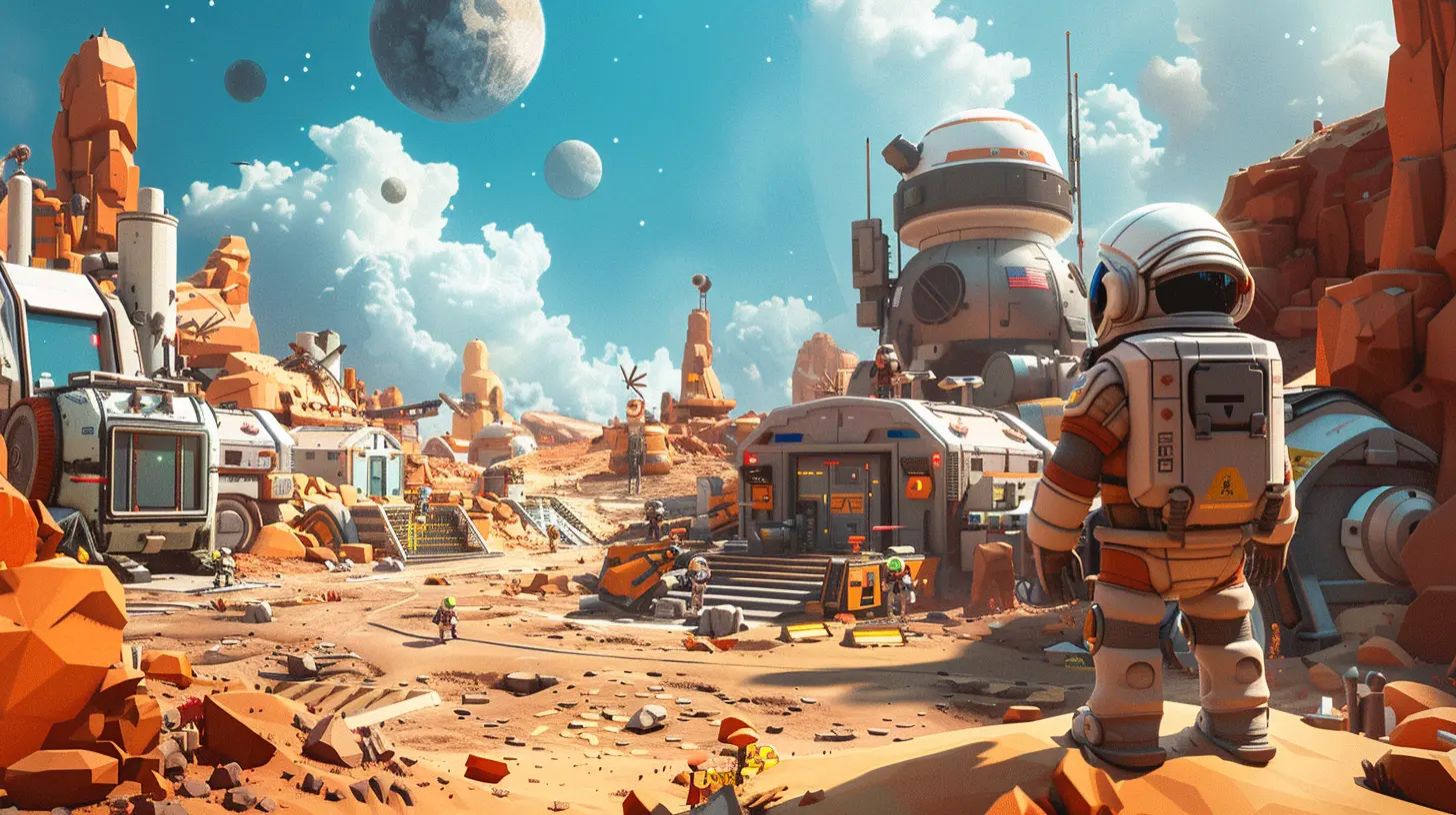 From Sand to Stars: The Appeal of Space-Themed Sandbox Games