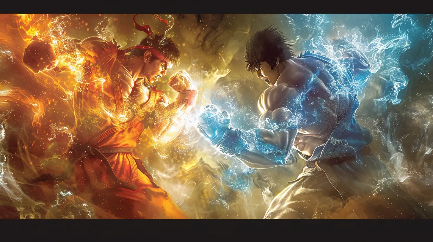 The Influence of Martial Arts in Fighting Game Design