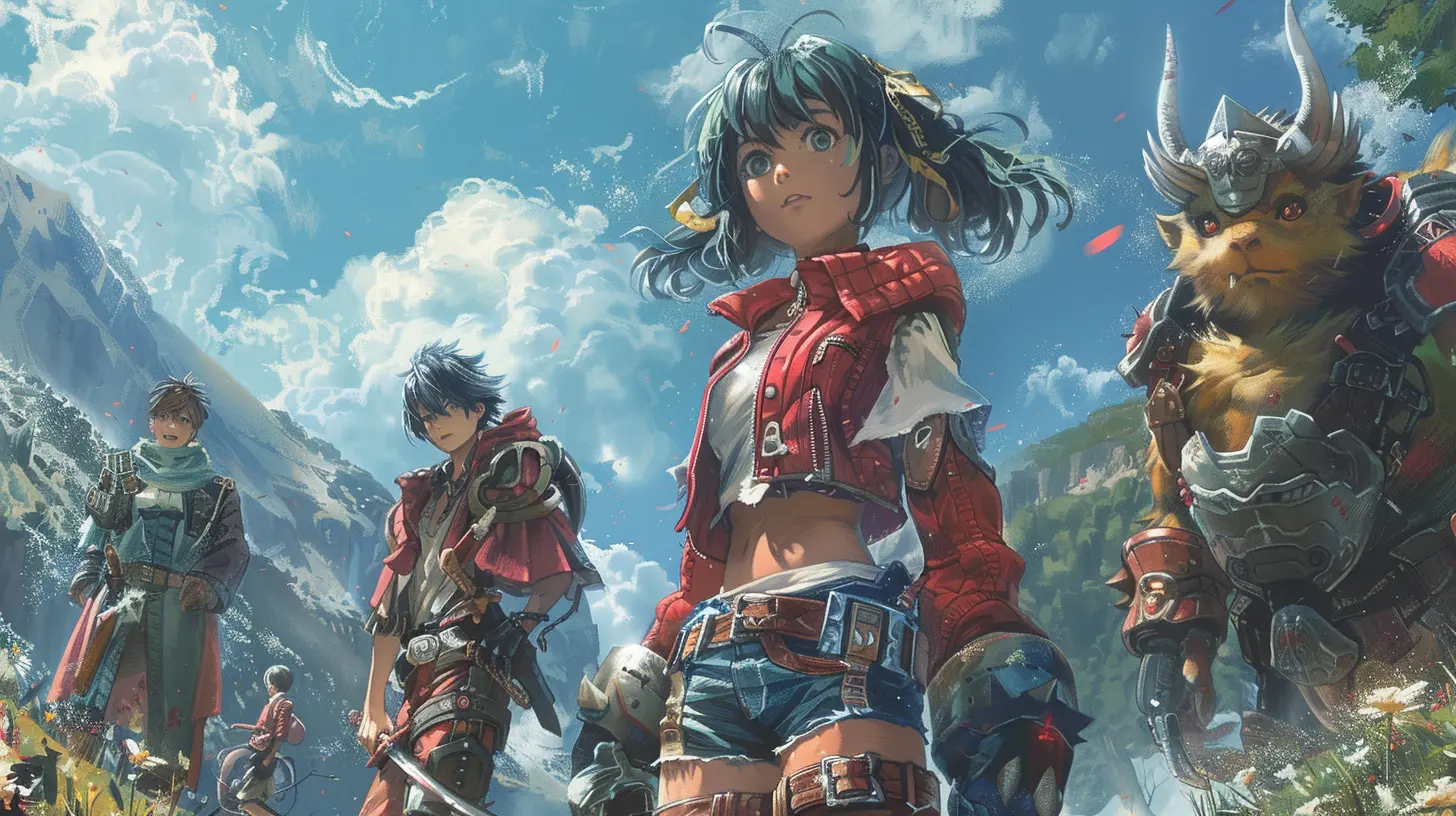 The Role of Anime Aesthetics in Defining the JRPG Genre