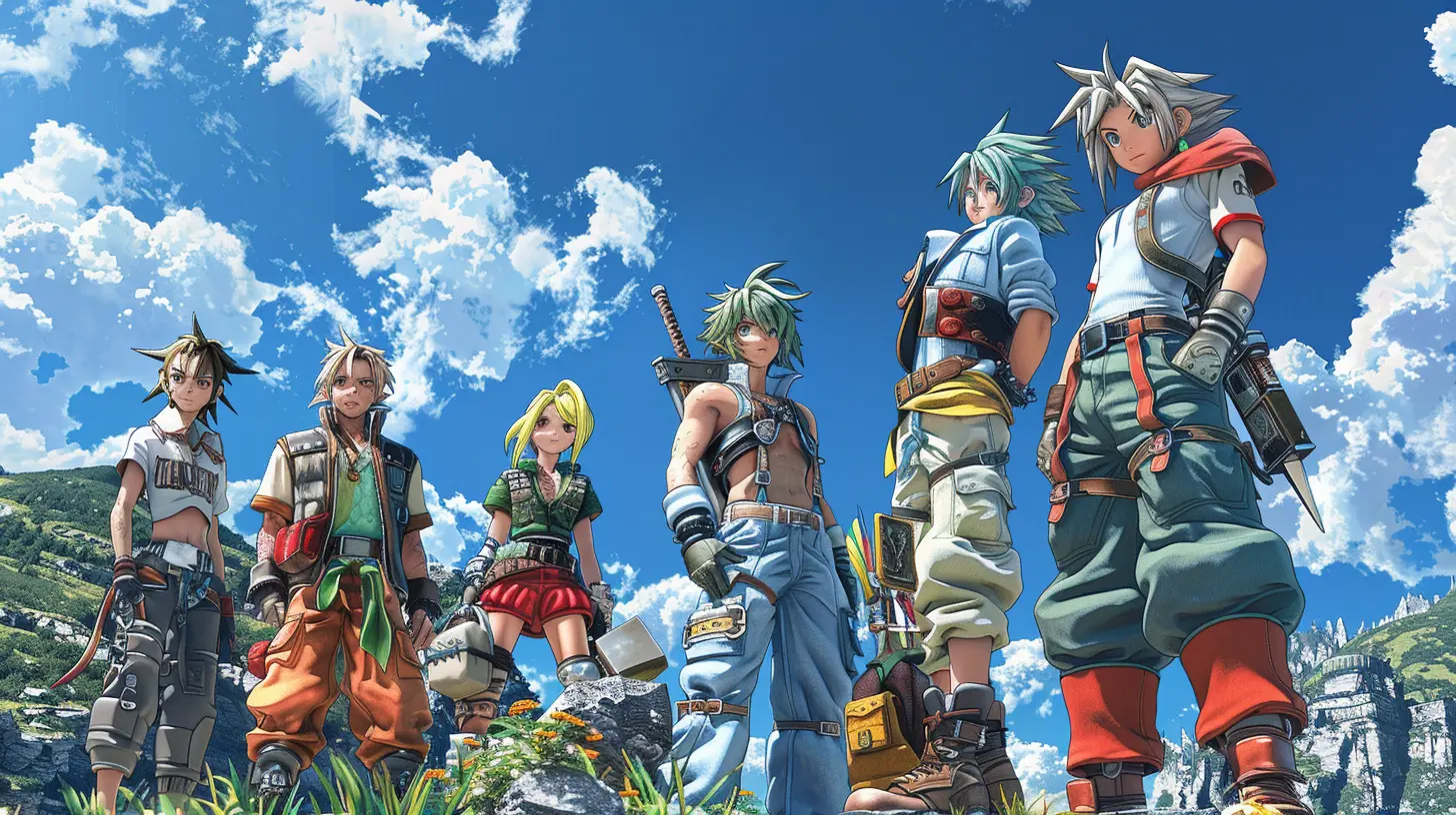 The Role of Anime Aesthetics in Defining the JRPG Genre