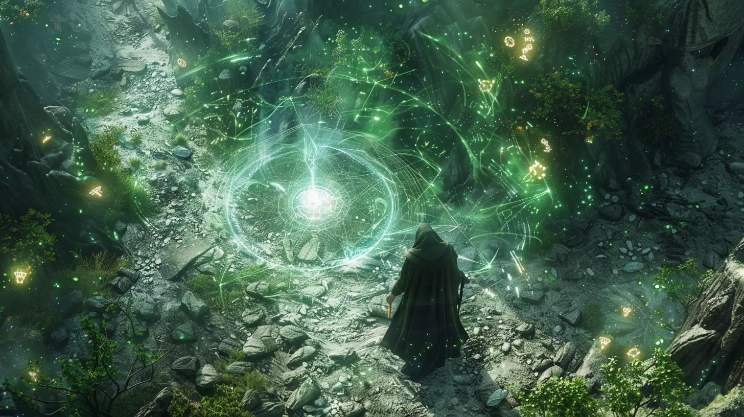 Using Technology and Magic to Build Tension in Game Worlds
