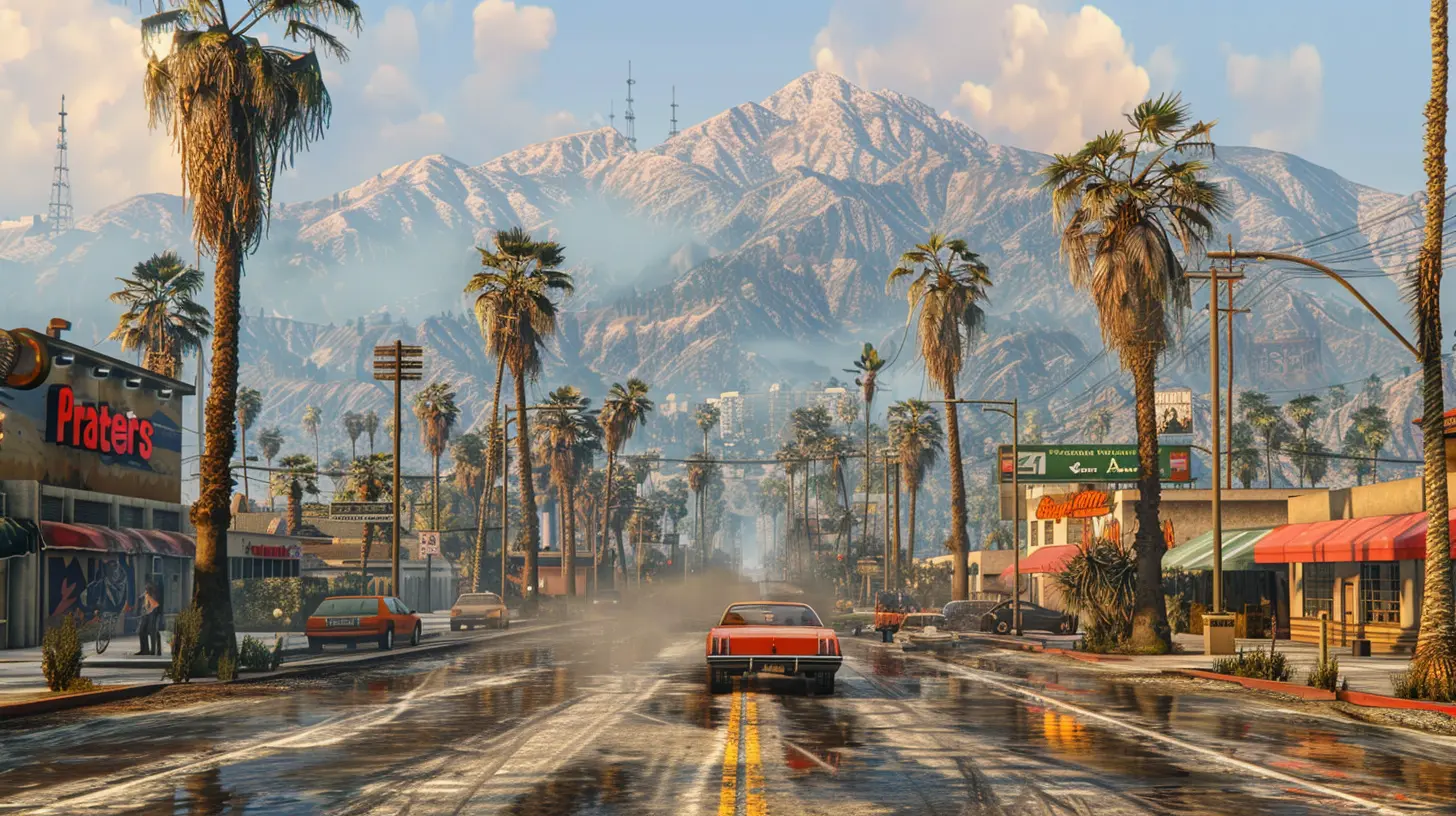What If Everything in Grand Theft Auto Happens in a Simulation?