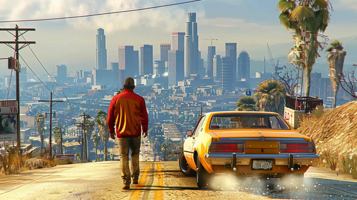 What If Everything in Grand Theft Auto Happens in a Simulation?