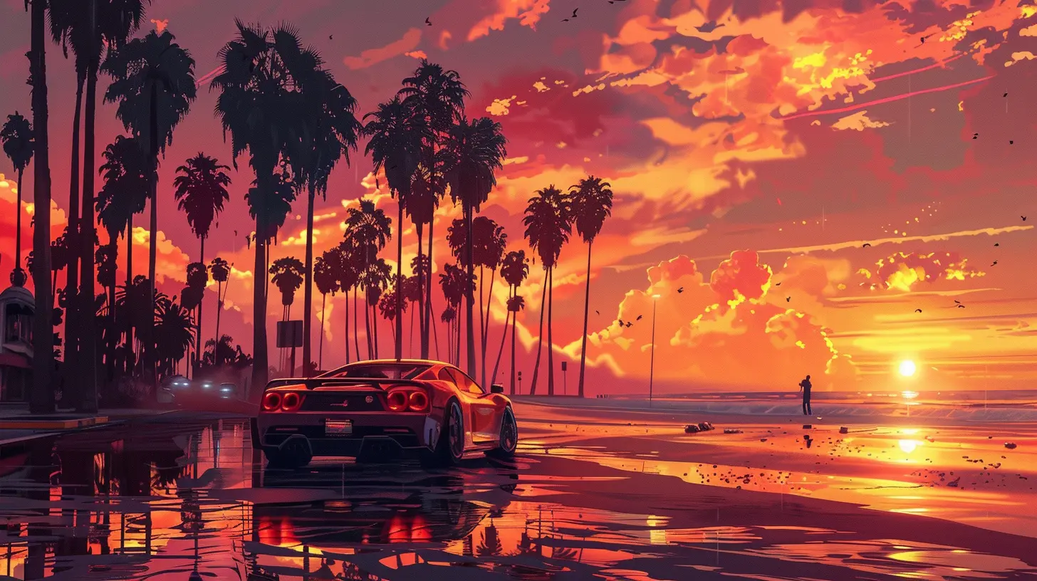 What If Everything in Grand Theft Auto Happens in a Simulation?