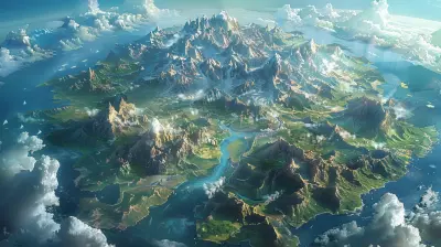 How Geography Shapes the Politics and Conflicts in Game Worlds