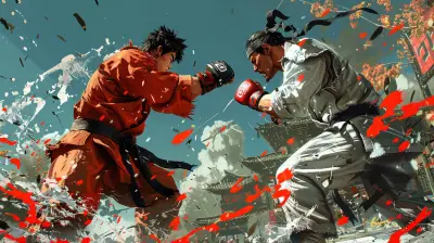 The Influence of Martial Arts in Fighting Game Design