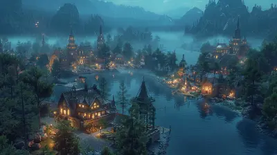 Using Technology and Magic to Build Tension in Game Worlds