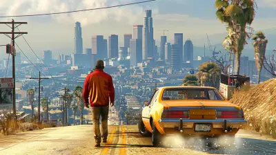 What If Everything In Grand Theft Auto Happens In A Simulation
