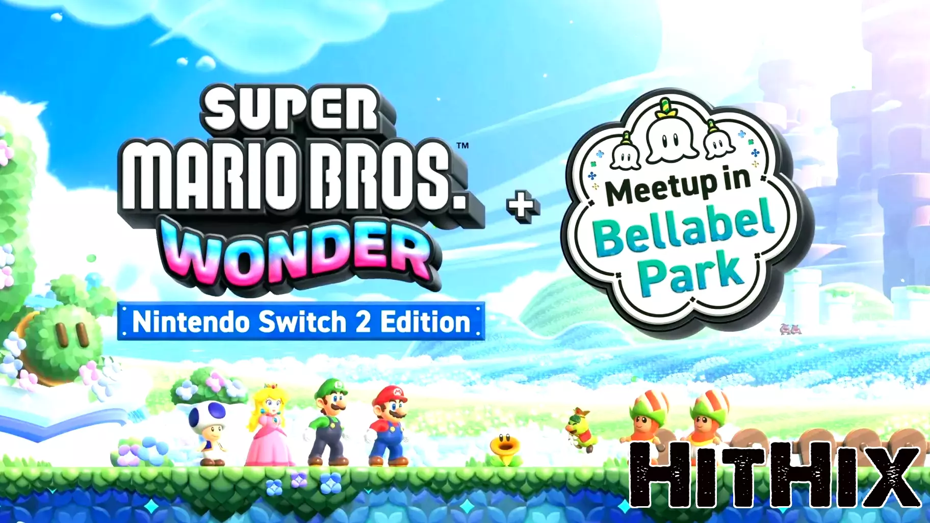Super Mario Bros Wonder: Nintendo Switch 2 Edition Set for Spring Release