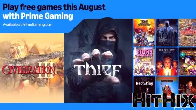 Amazon Prime Subscribers Can Claim a Dozen Free PC Games for August
